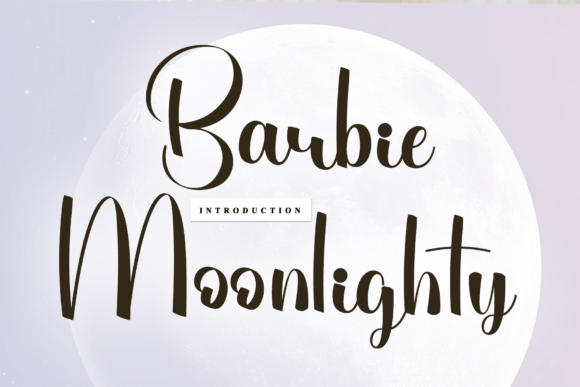 Barbie Moonlighty: A Handwritten Font for Campaigns
