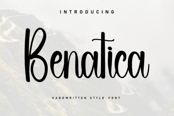 Benatica: A Heartfelt Handwritten Font for Brand Identity