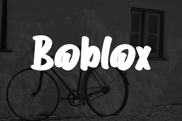 Boblox: A Modern Typeface for Web Design