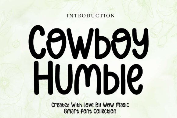 Cowboy Humble: A Friendly Handwritten Font for Branding