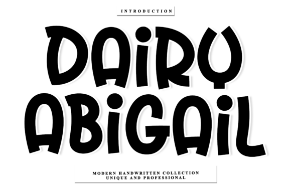 Dairy Abigail: A Sweet Script Font for Branding