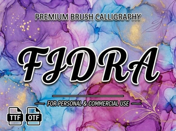 Fidra: A Bold Script Font for Modern Web Design