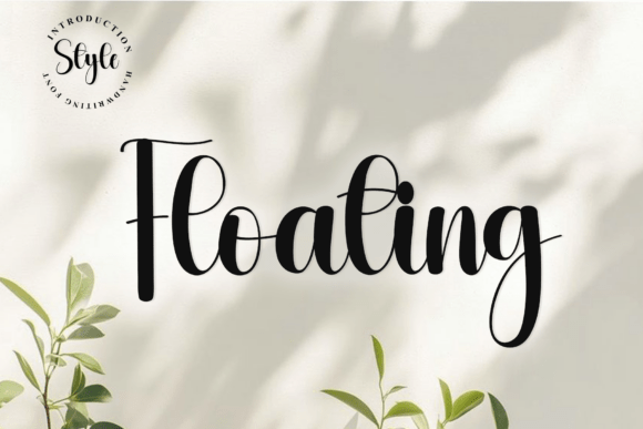 Floating Font: A Modern Handwritten Typeface for Web Design