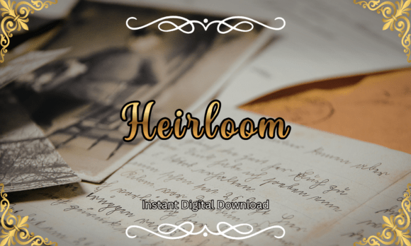 Heirloom Font: A Web Designer's Review
