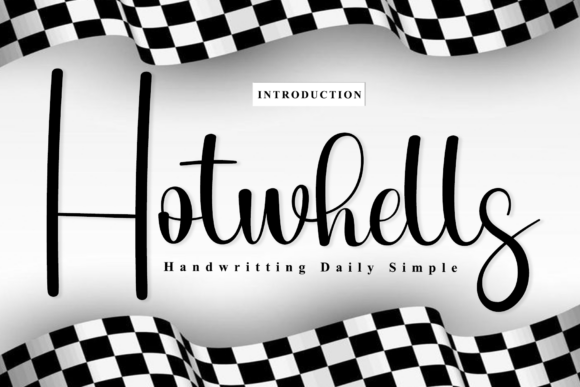 Hotwhells: A Warm Script Font for Brand Identity