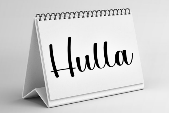 Hulla: A Sweet Handwritten Font for Your Brand