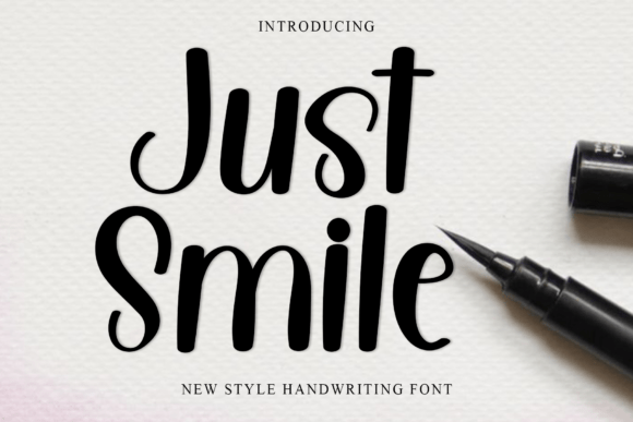 Just Smile: A Festive Typeface for Web Design