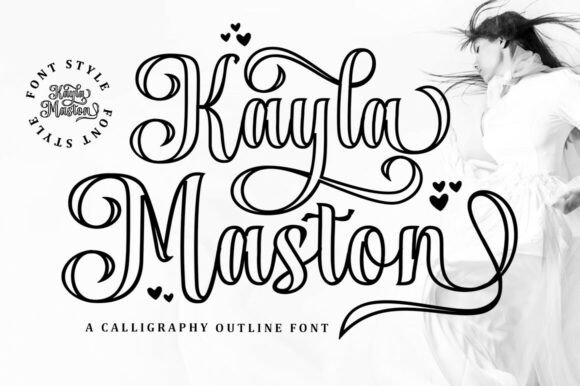 Kayla Maston: A Premium Script Font for Campaigns