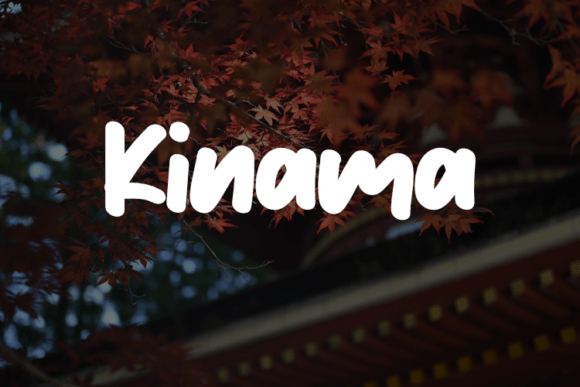 Kinama: The Elegant Typeface for Your Brand