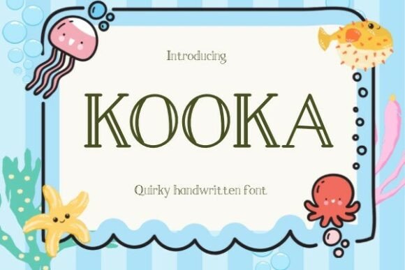 Kooka: A Captivating Hand-Drawn Font for Brand Identity