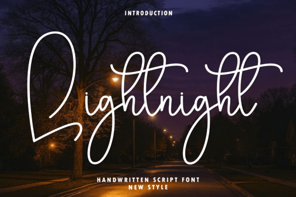 Lightnight: The Elegant Script Font for Your Brand