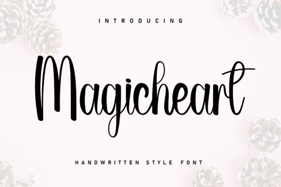 Magicheart: A Handwritten Font for Warm Campaigns
