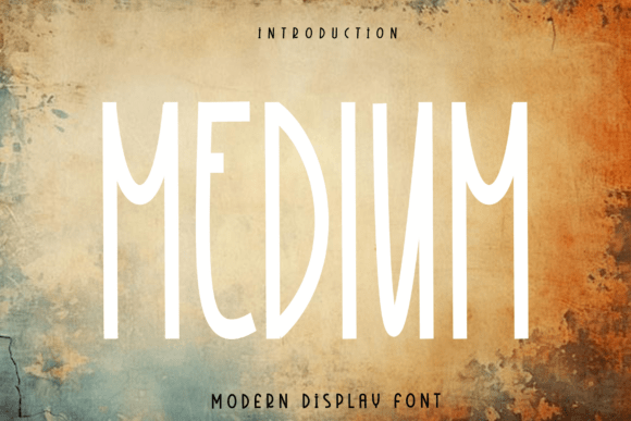 Medium: A Rhythmic Script Font for Editorial Design