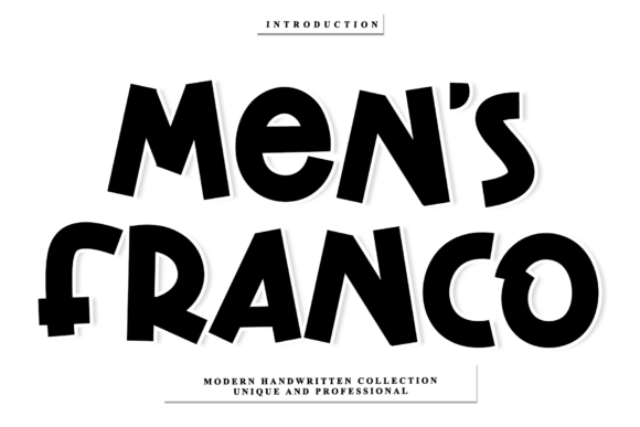 Mens Franco: The Handwritten Font for Campaigns