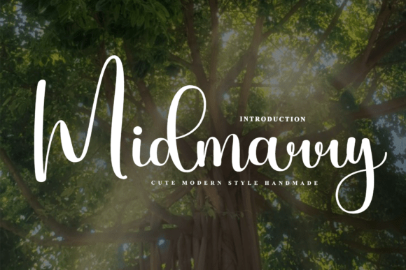 Midmarry: A Premium Script Font for Polished Branding