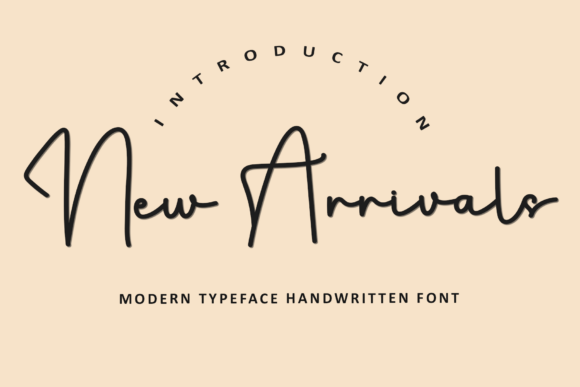 New Arrivals: A Festive Script Font for Editors