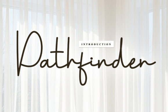 Pathfinder: A Timeless Handwritten Font for Editorial Design