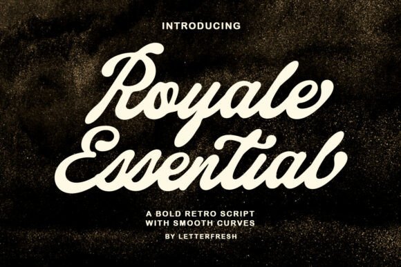 Royale Essential: The Retro Script Font for Campaigns