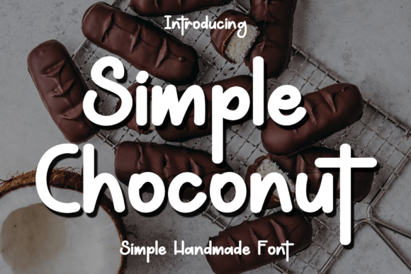 Simple Choconut: A Modern Script Font for Web Design