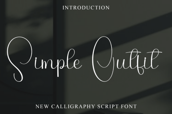 Simple Outfit: A Friendly Font for Your Brand