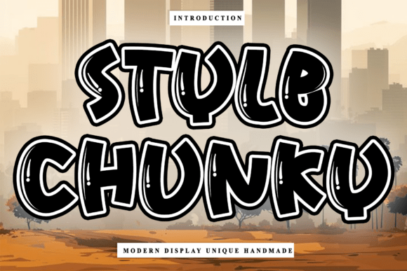 Style Chunky: A Timeless Handwritten Font for Branding