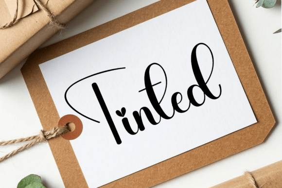 Tinted: A Sweet Handwritten Font for Makers