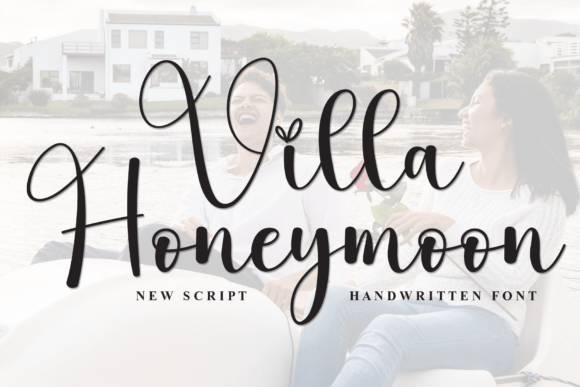 Villa Honeymoon: A Premium Script Font for Web Design