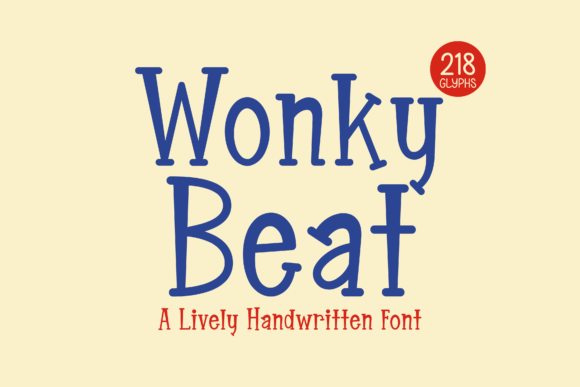 Wonky Beat: A Playful Font for Your Brand